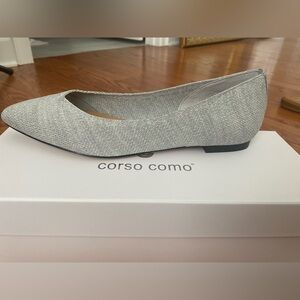 Corso Como Women's Light Gray Loafers